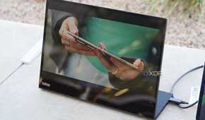 Watching a video on the Lenovo M14t Gen 2.