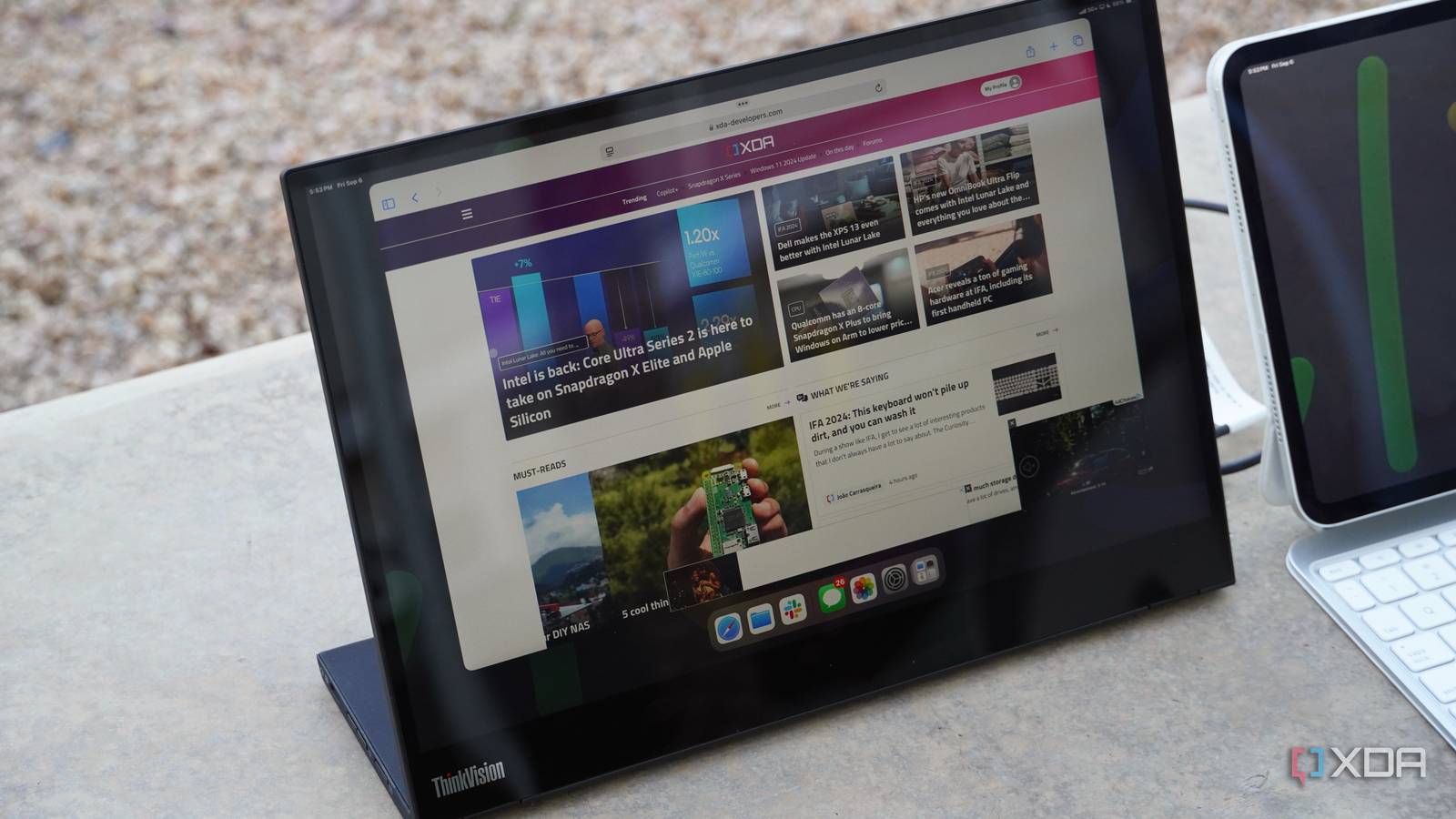 5 reasons the Lenovo ThinkVision M14t is the last portable monitor you