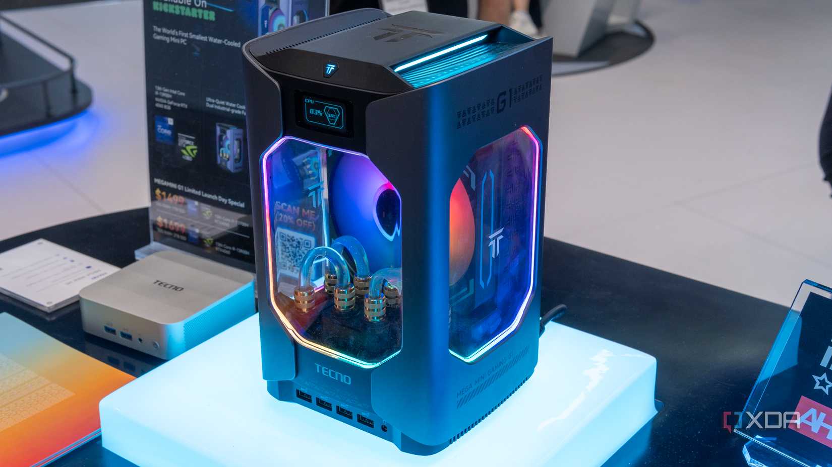 The Geekom/Tecno Megamini G1 gaming PC