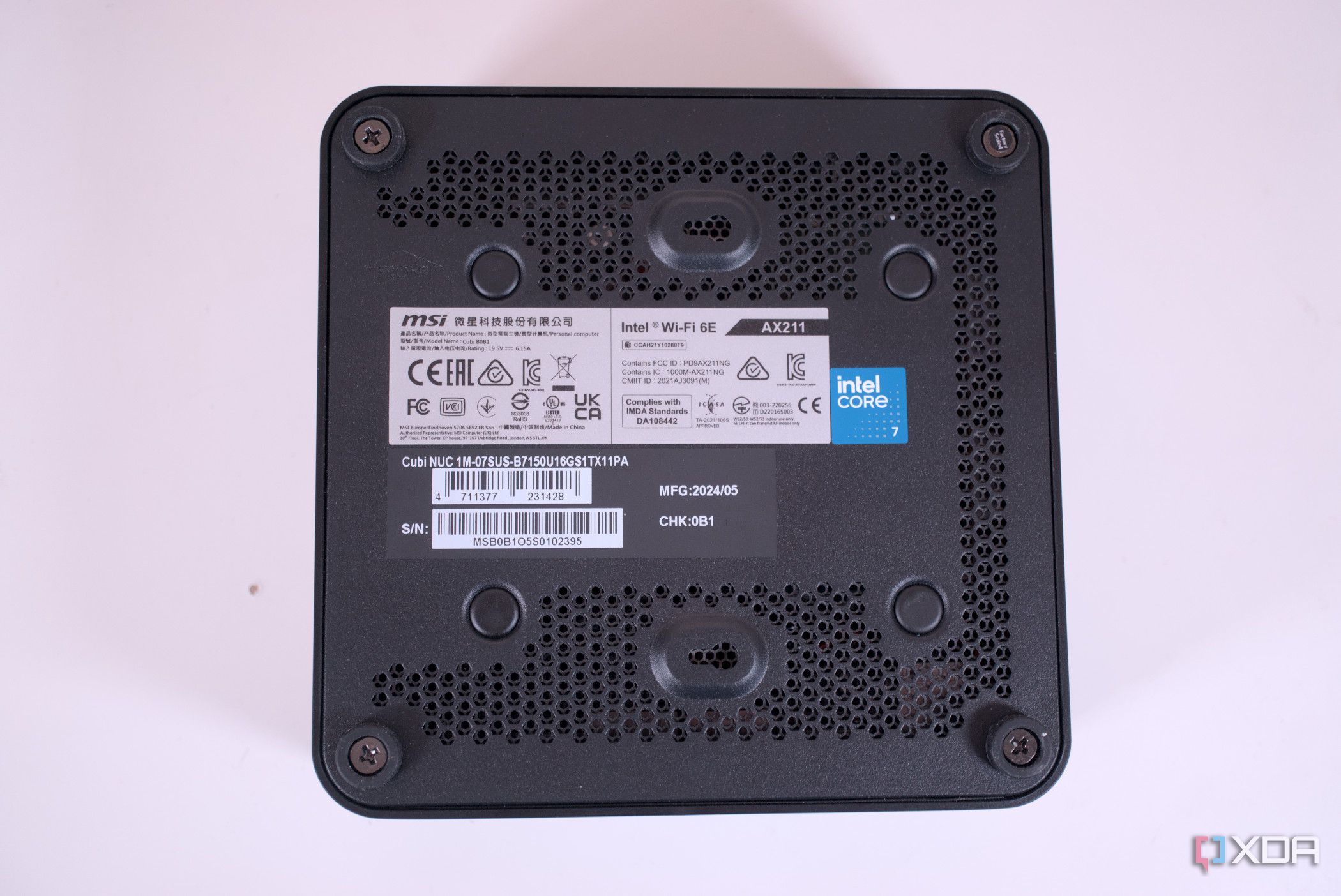 MSI Cubi NUC 1M