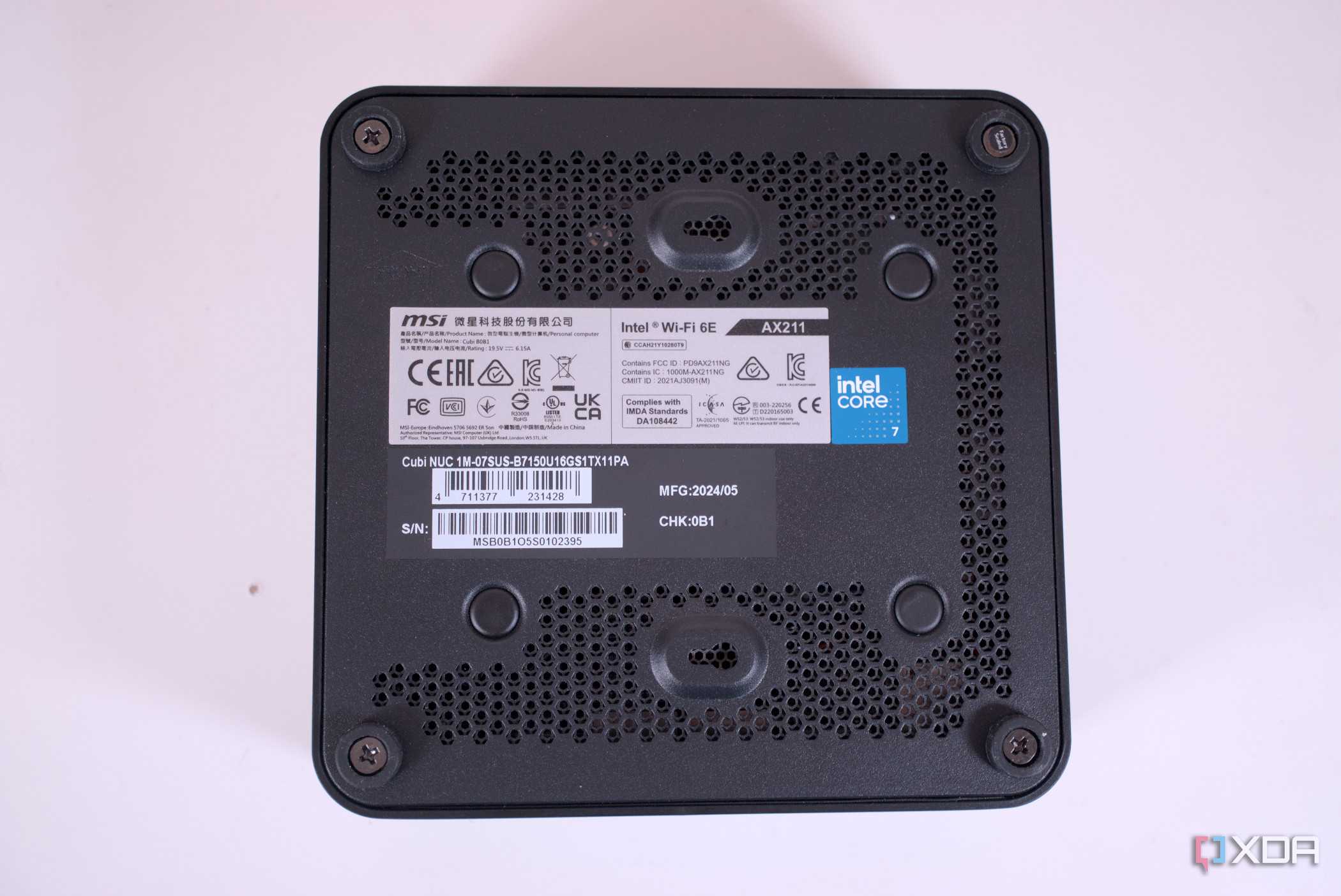 MSI Cubi NUC 1M
