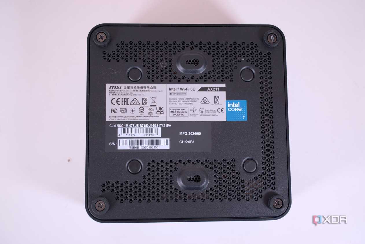 MSI Cubi NUC 1M