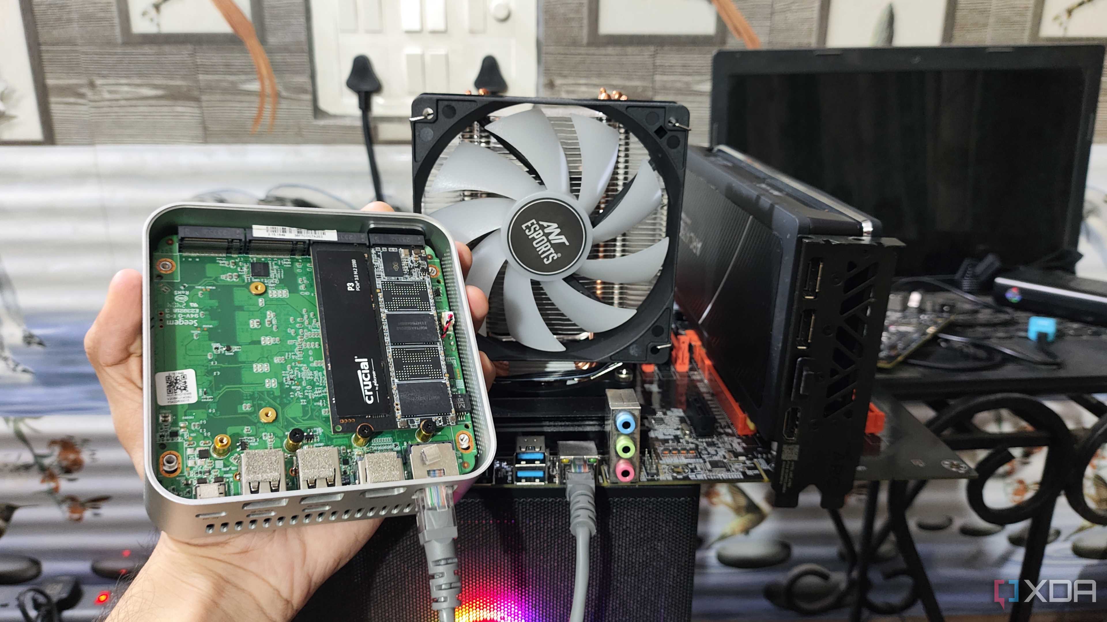Connecting a NAS to a PC using an Ethernet cable