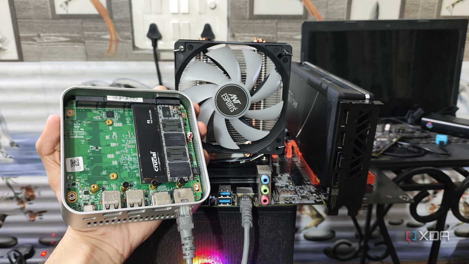 Connecting a NAS to a PC using an Ethernet cable