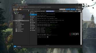 Running the command to check the Paperless-ngx web UI credentials on Proxmox