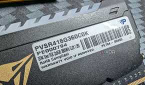 patriot viper 3600mhz ram module sticker