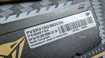 patriot viper 3600mhz ram module sticker