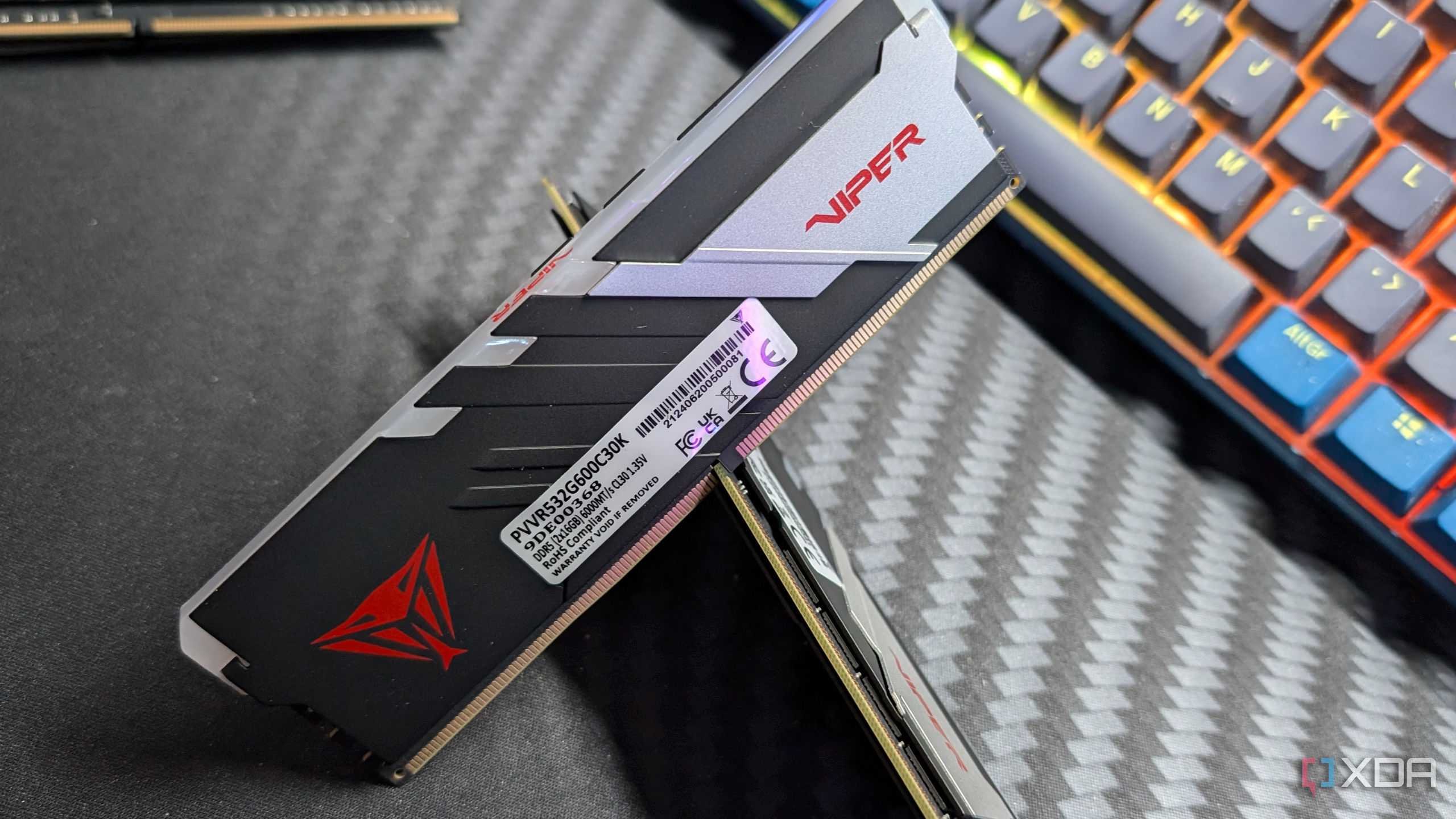 patriot viper ddr5 6000 mts ram interlocked