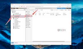 The network tab inside a Proxmox container