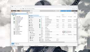 The Proxmox web UI