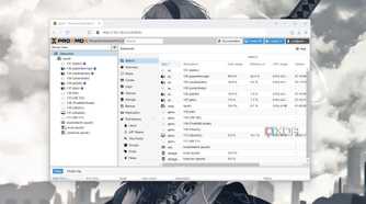 The Proxmox web UI