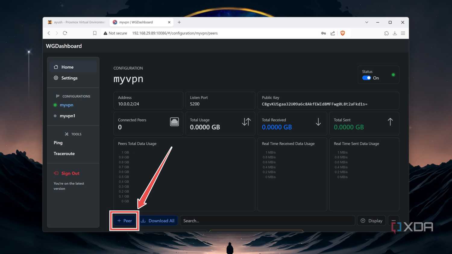 Adding new peers in the WireGuard VPN