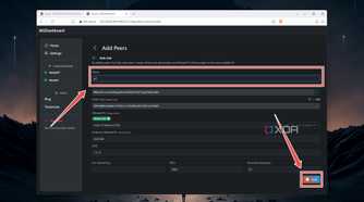 Adding a name for the peer in WGDashboard
