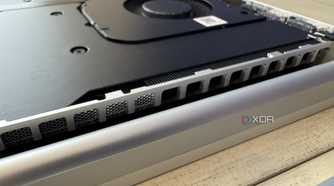 razer blade 12 2024 with bottom panel off showing the cooling system