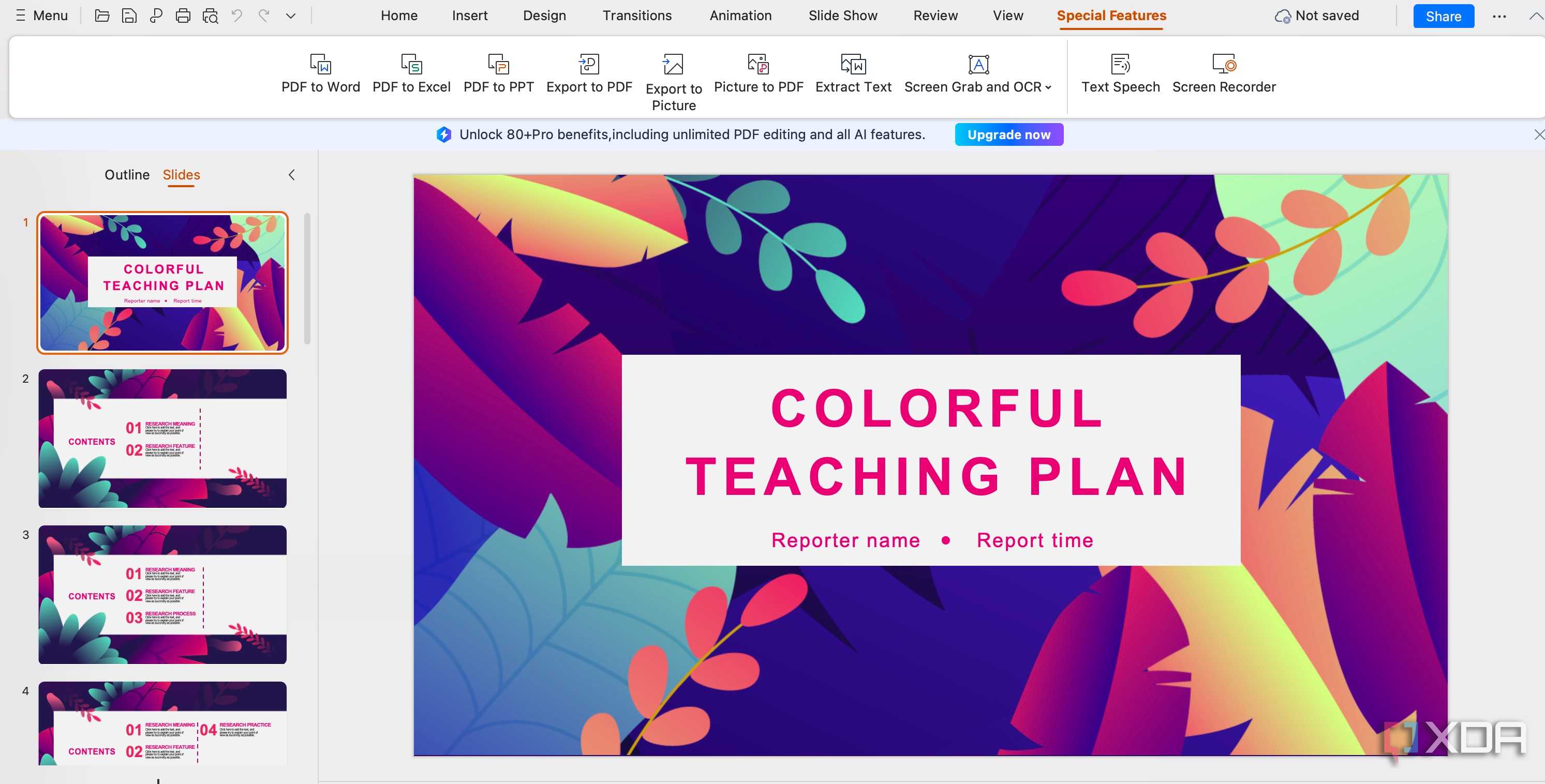 WPS Office Slides