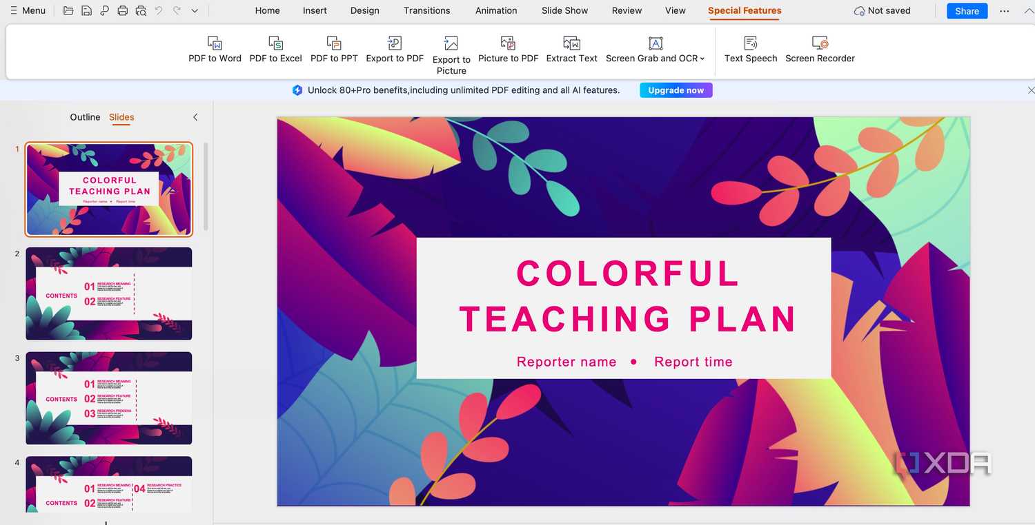WPS Office Slides