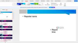 WPS Office Slides design