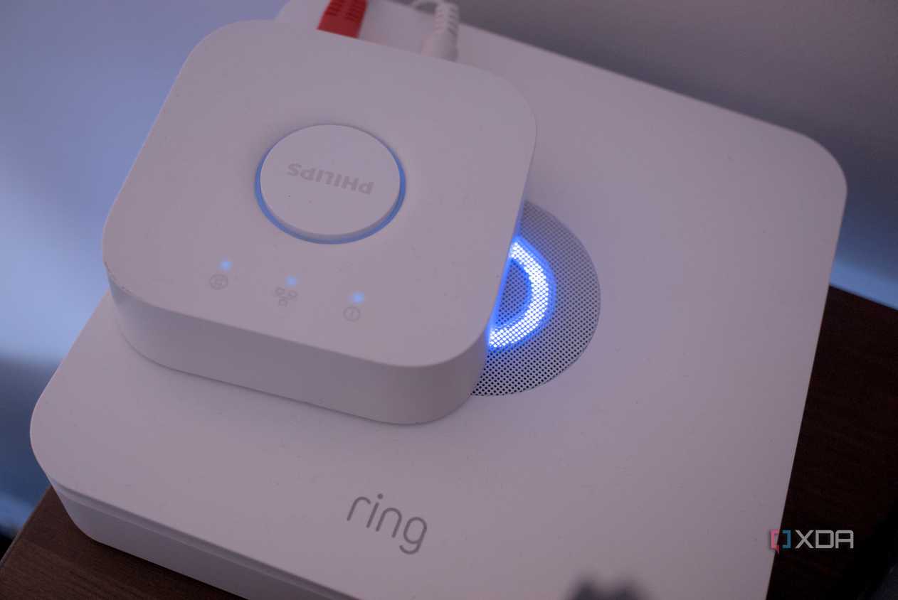 Photo of Ring and Philips Hue bridges to make them work together