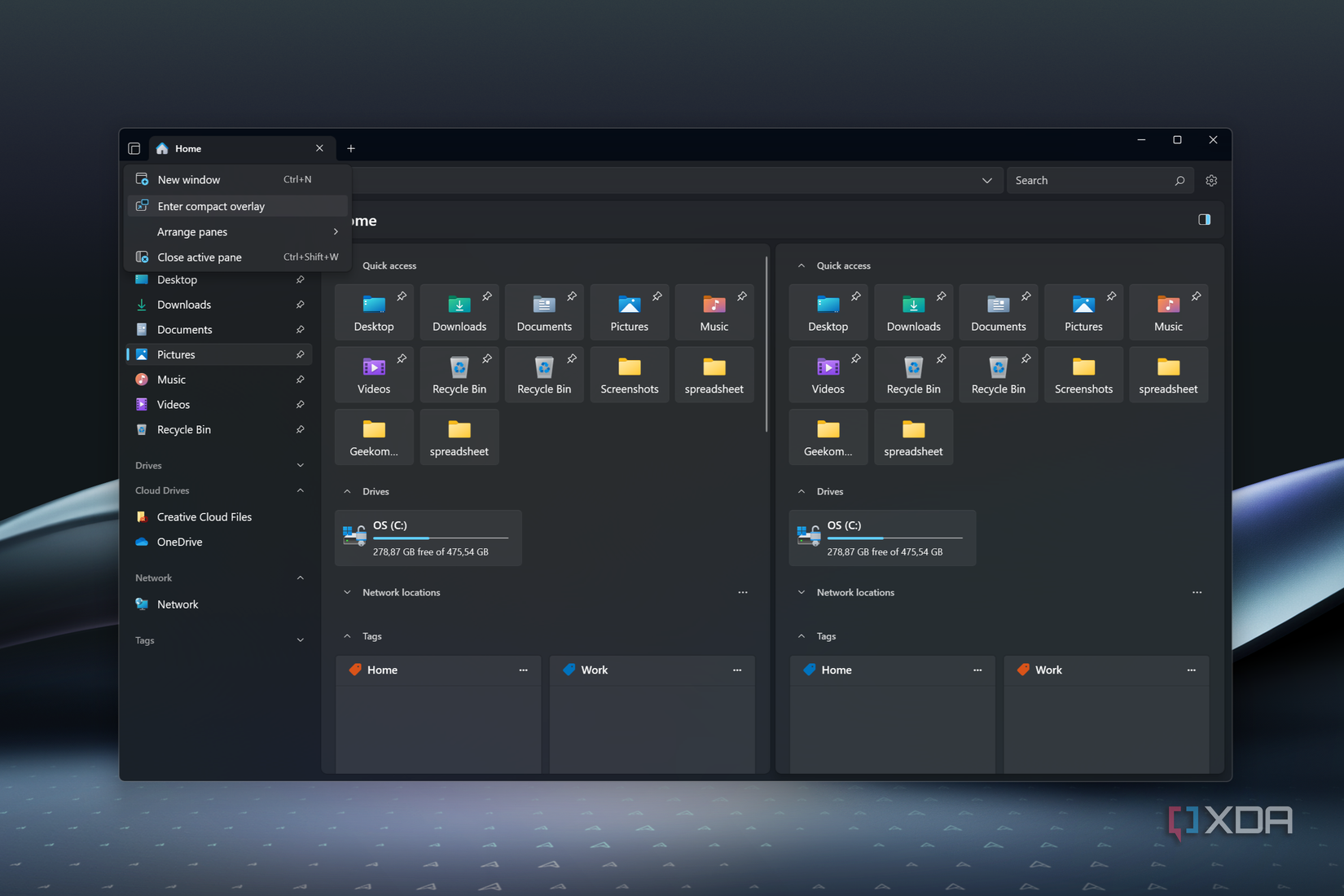Screenshot of Files app in Windows 11