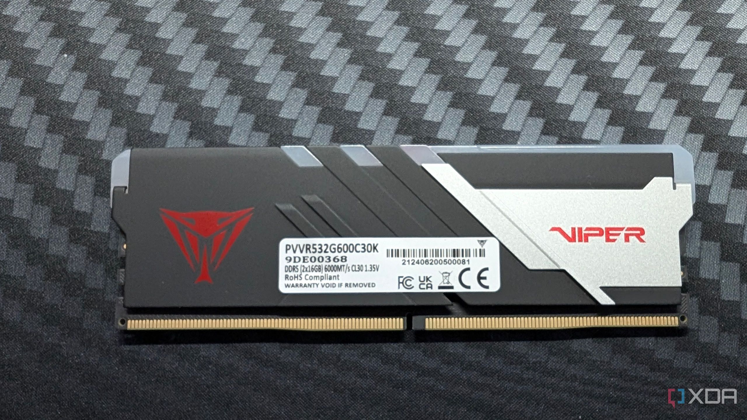 single patriot viper venom ddr5 ram module