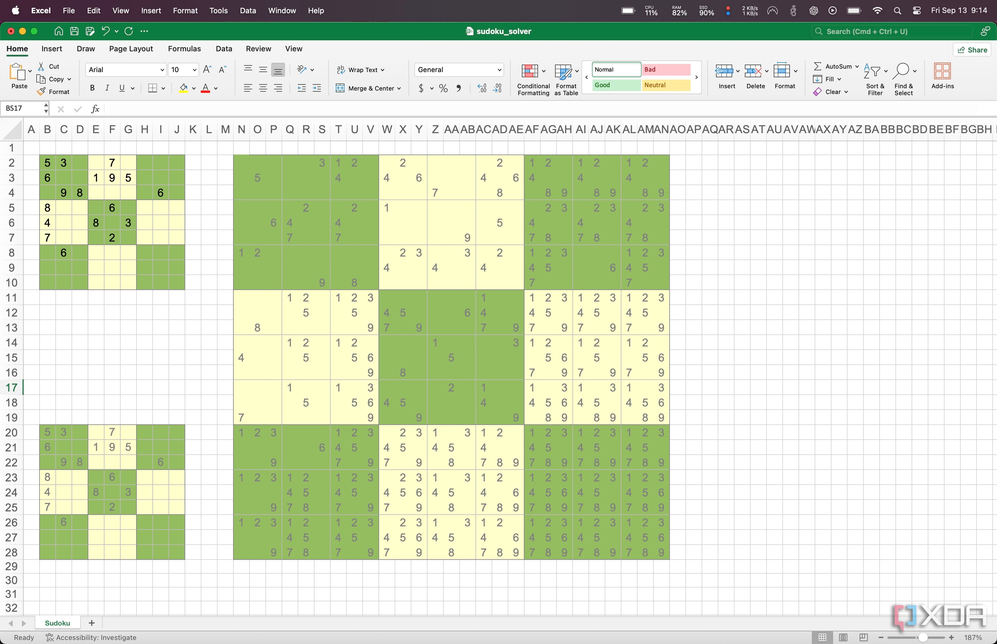 Sudoko-Excel-Solver-3