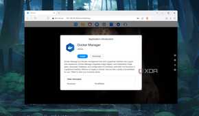 Installing the Docker Manager on the TerraMaster F8 SSD Plus NAS