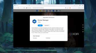 Installing the Docker Manager on the TerraMaster F8 SSD Plus NAS