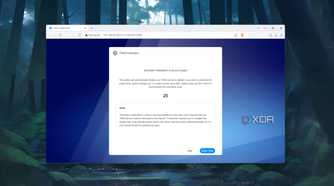 The TerraMaster web UI displaying the Begin Now button