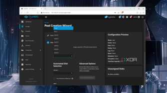The Pool Creation Wizard in TrueNAS Scale
