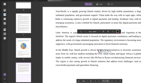 Screenshot showing UPDF PDF editor