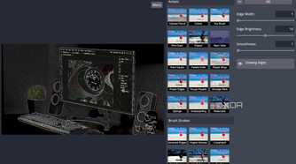 Photopea editing tools