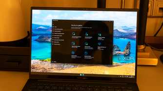 A Windows 11 laltop running Windows Security