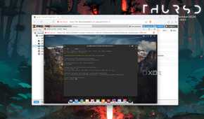 The command used to install Wirehole on a Proxmox VM