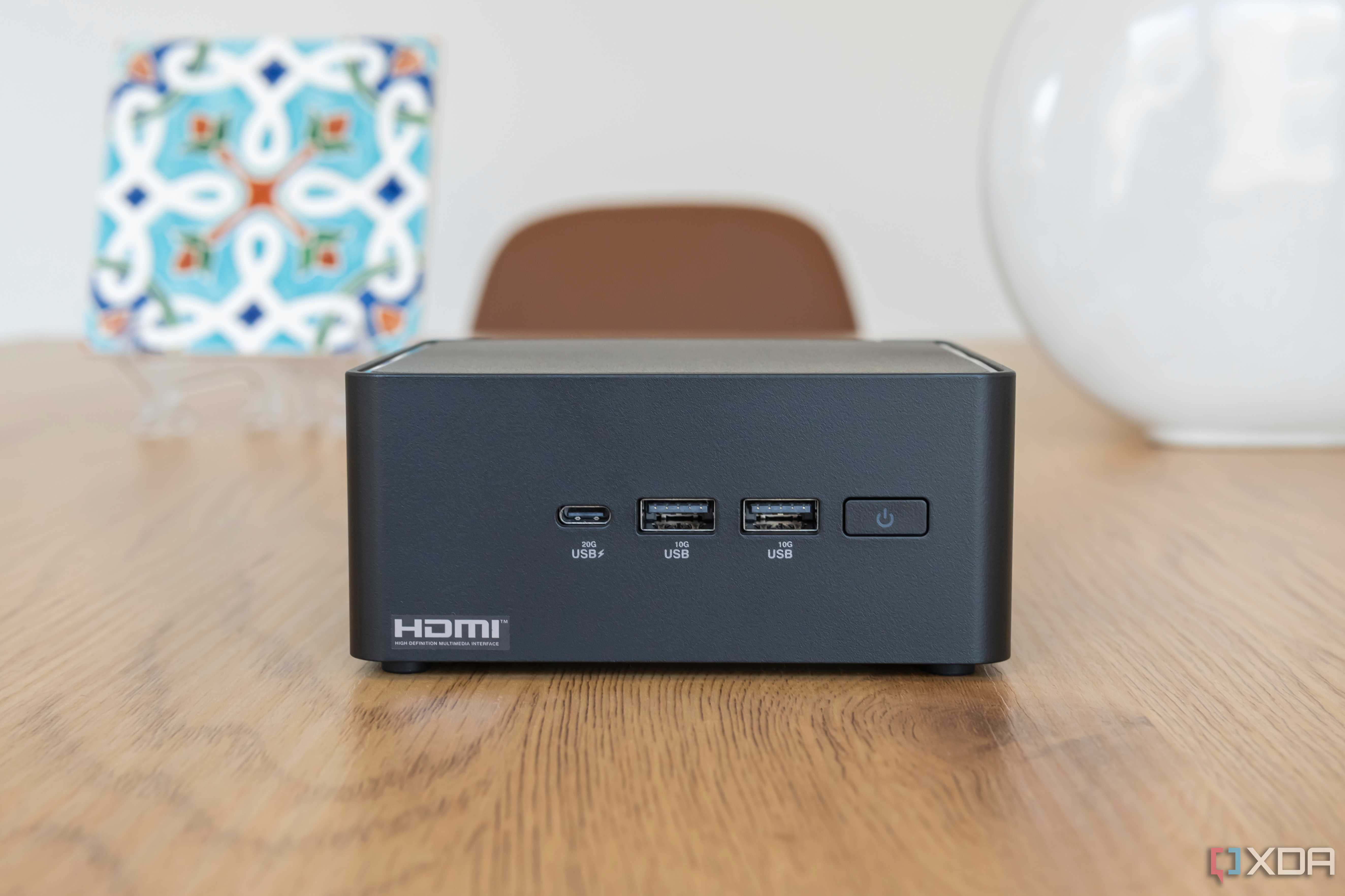 Front view of the Asus NUC 14 Pro