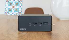 Front view of the Asus NUC 14 Pro