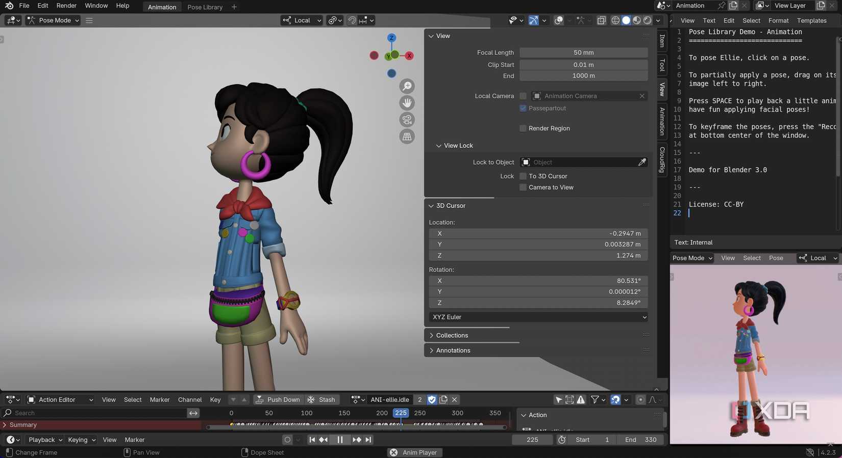 Blender advanced editing
