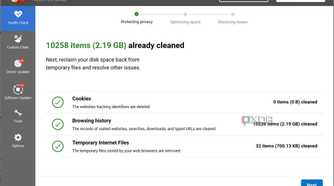 ccPortable cleaning browser data