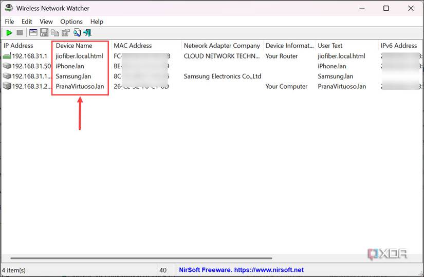 Check devices connected to Wi-Fi