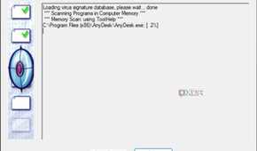 ClamWin Antivirus scanning for virus