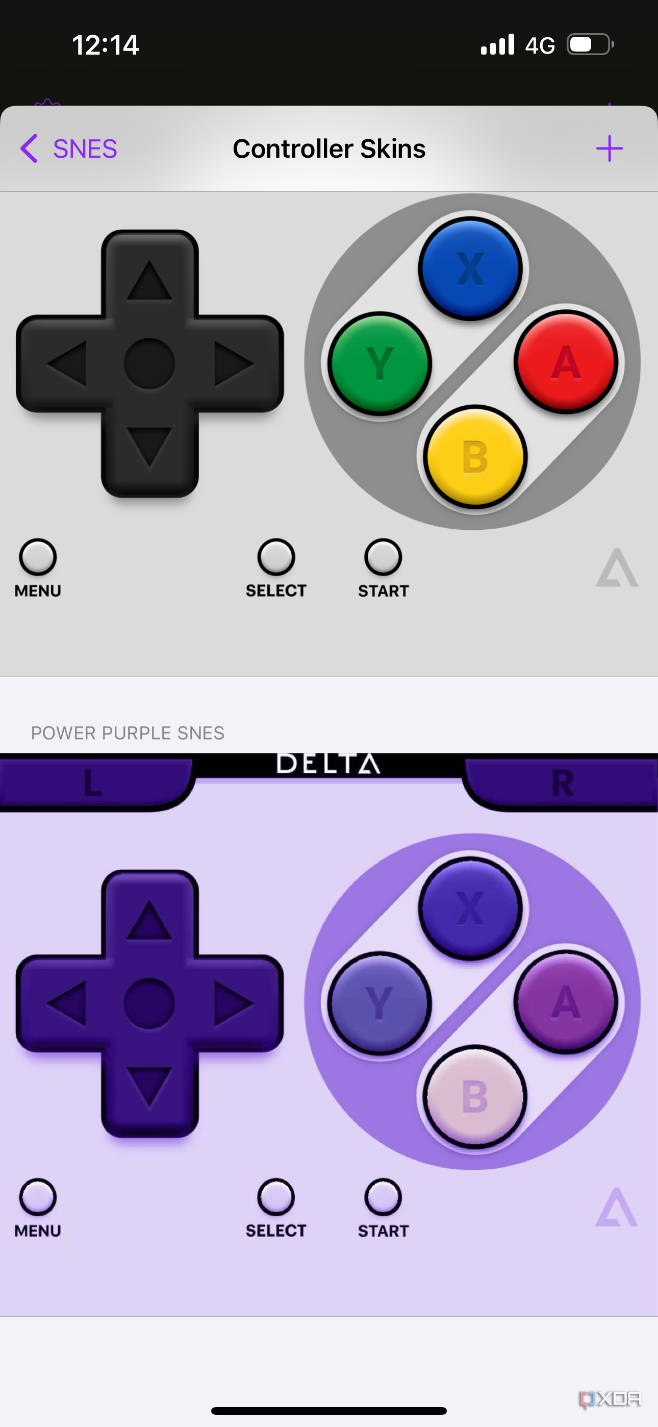 Using an alternative Super Nintendo skin for Delta