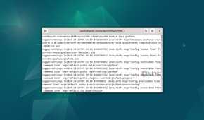 Running the docker logs command in Debian