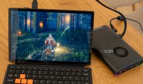 external gpu playing games on onexplayer tablet