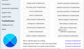 FixWin Troubleshooters