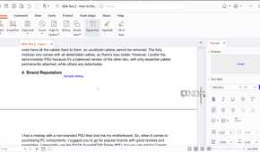 Foxit-PDF reader basic edit