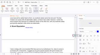 Foxit-PDF reader basic edit