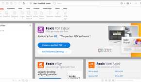 Foxit PDF Reader user interface