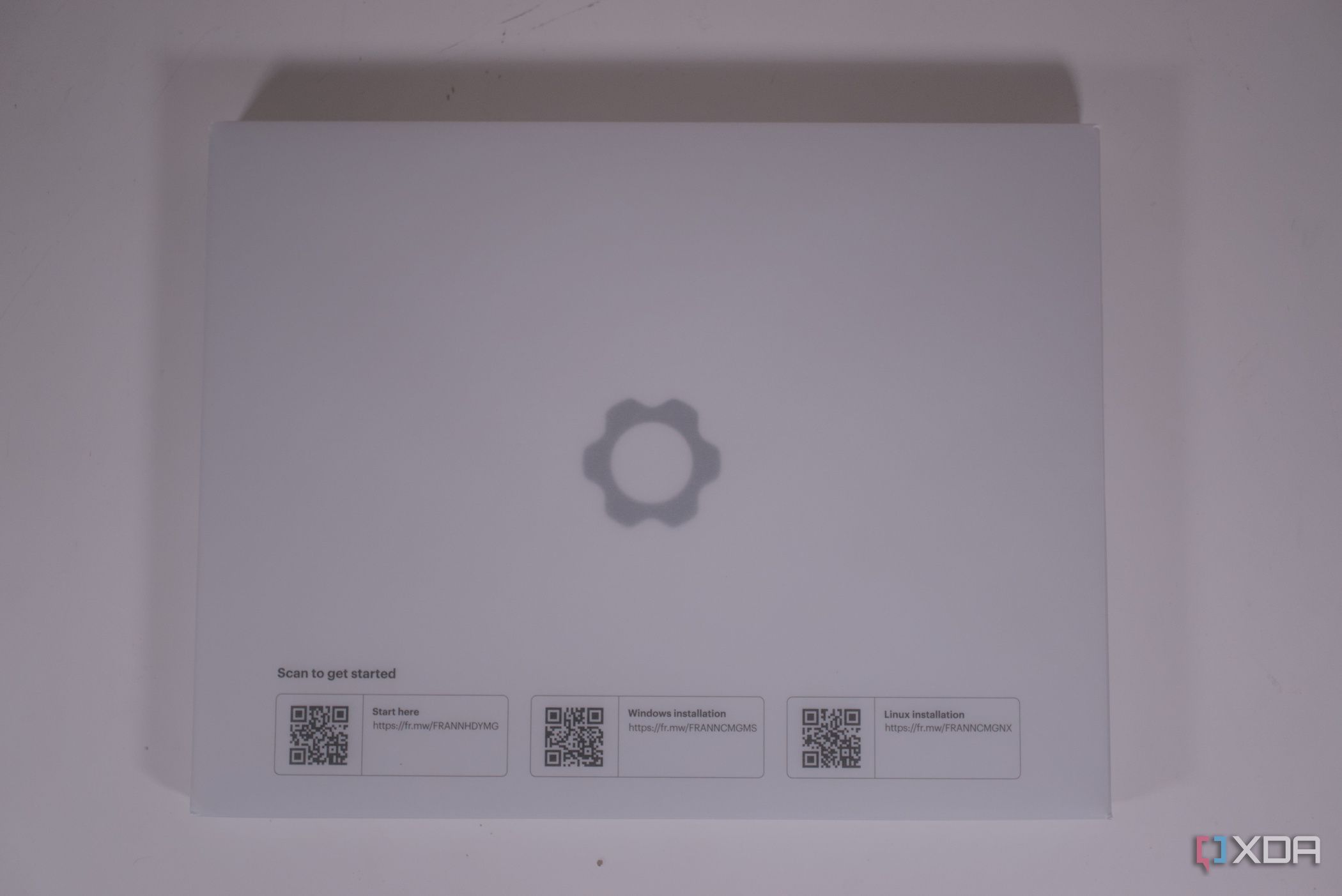 Framework Laptop 13 AMD in its wrapper