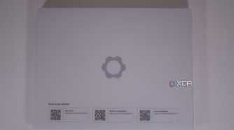 Framework Laptop 13 AMD in its wrapper