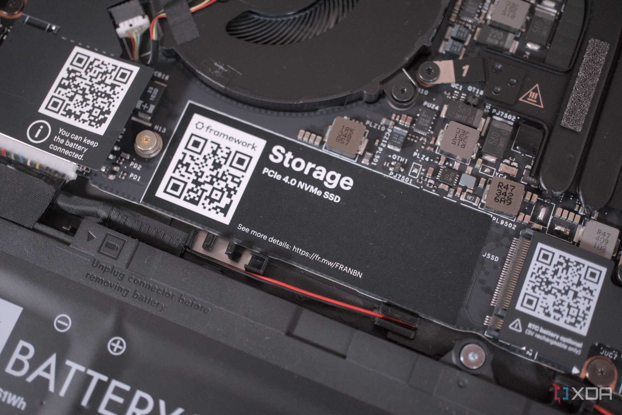 Framework Laptop 13 AMD SSD