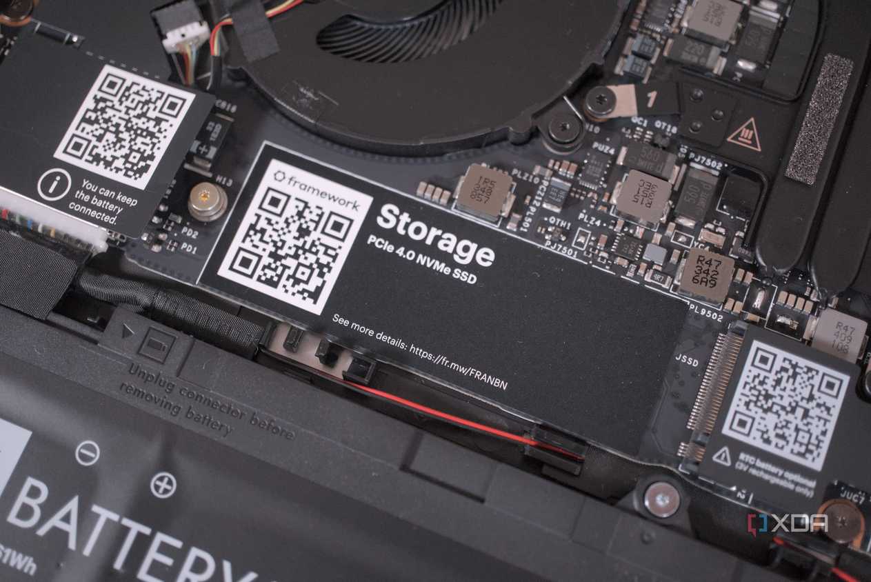 Framework Laptop 13 AMD SSD